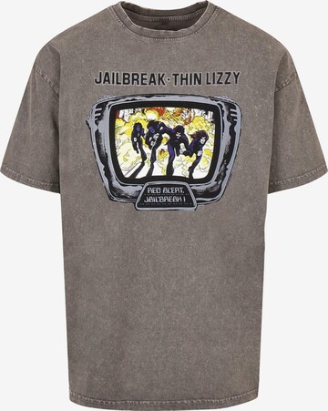 Merchcode T-Shirt Thin Lizzy - Jailbreak' in Grau: predná strana