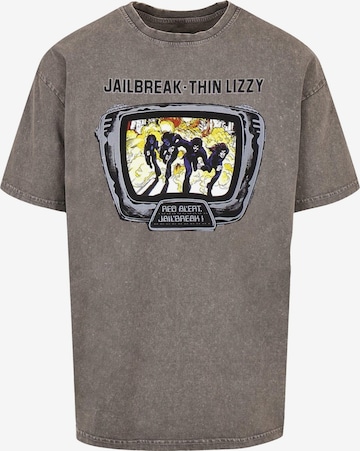 Merchcode T-Shirt Thin Lizzy - Jailbreak' in Grau: predná strana