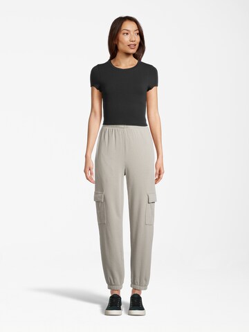 AÉROPOSTALE - Tapered Pantalón cargo 'JULY' en gris