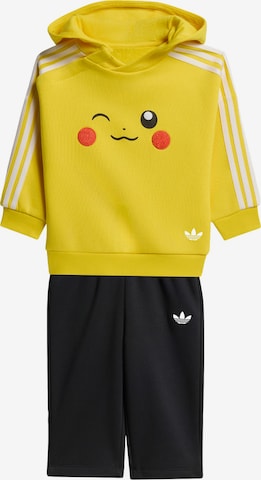 ADIDAS ORIGINALSJogging komplet 'Adidas x Pokémon' - žuta boja: prednji dio