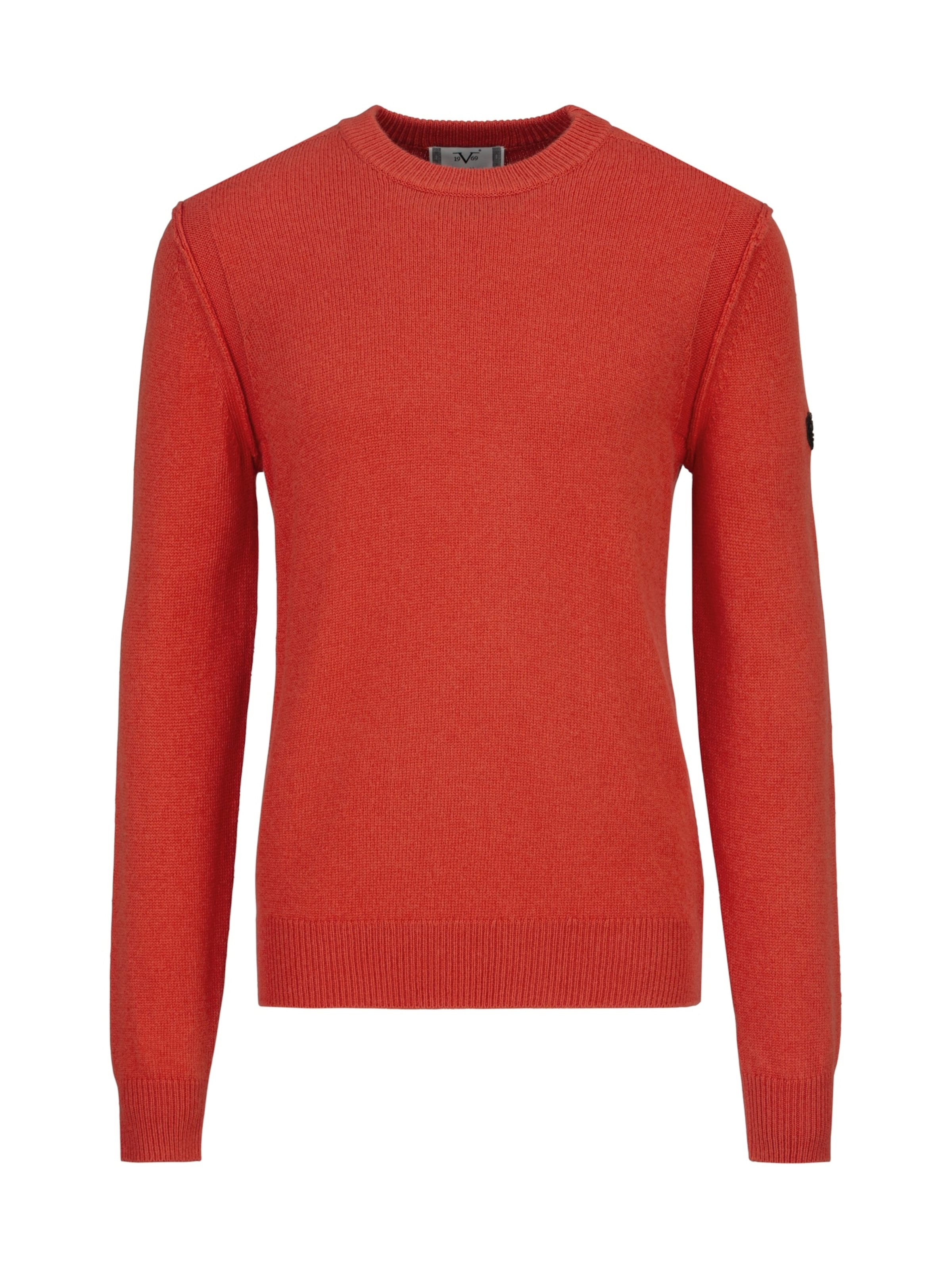 19V69 ITALIA Sweater ' Ricardo ' in Orange: front