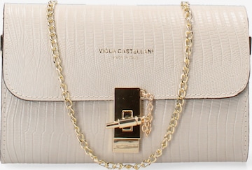 Viola Castellani Crossbody Bag in Grey: front