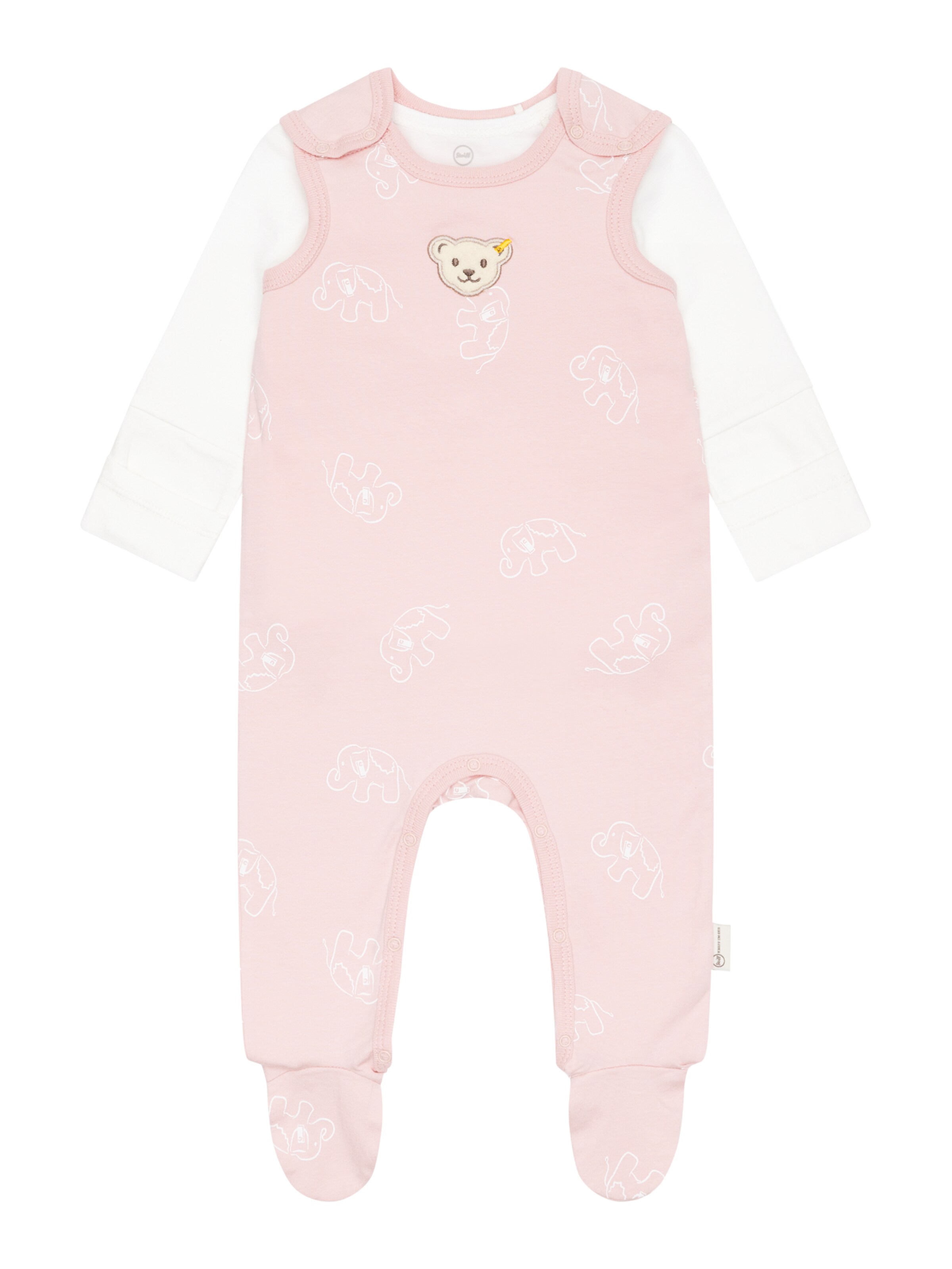 Steiff Collection Set in Roze: voorkant