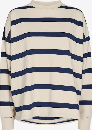 minimum Sweater majica 'Mynie' u bež / plava, Pregled proizvoda