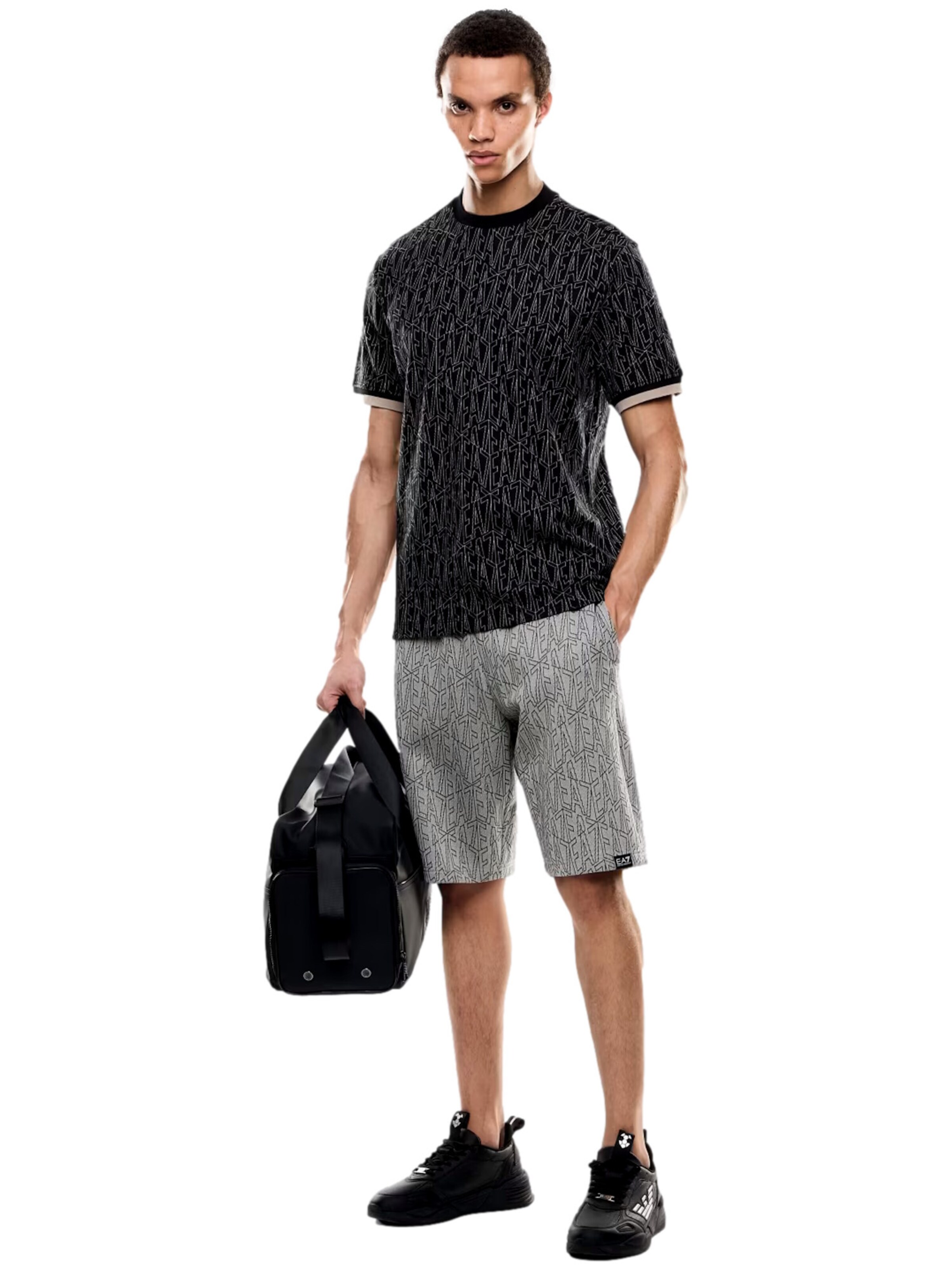 T-Shirt EA7 Emporio Armani en noir