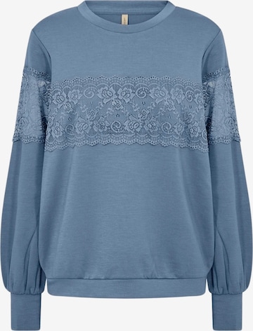 Felpa 'Banu 201' di Soyaconcept in blu: frontale