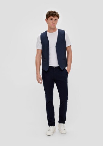 s.Oliver Gilet in Blauw
