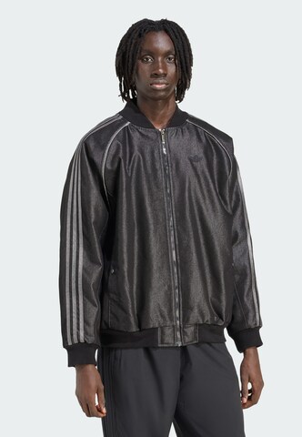 Veste mi-saison ADIDAS ORIGINALS en noir : devant