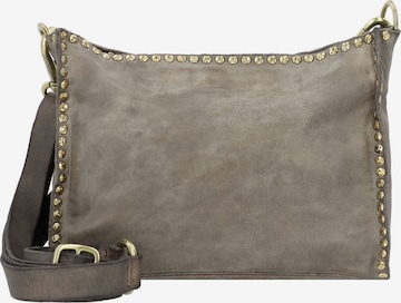 Campomaggi Umhängetasche 'Agata' in Grau: Vorderseite