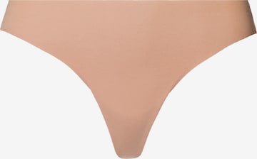 Hanro Thong in Beige: front