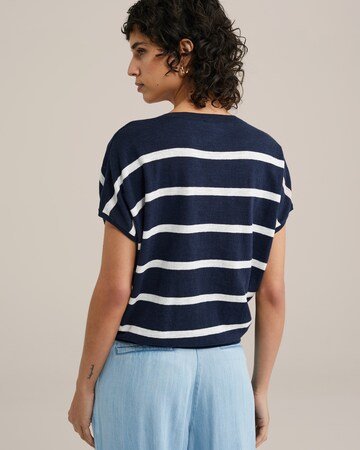 WE Fashion Свитер в Синий