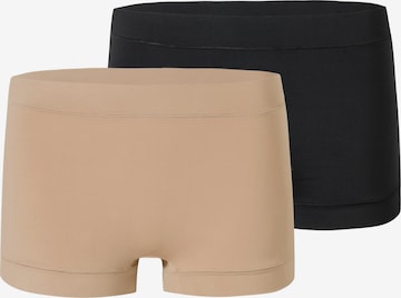 SCHIESSER Broek ' Unique Micro ' in Beige: voorkant