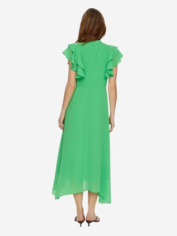 NÜMPH langes Sommerkleid in Grün