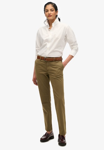 Coupe slim Pantalon chino Superdry en vert