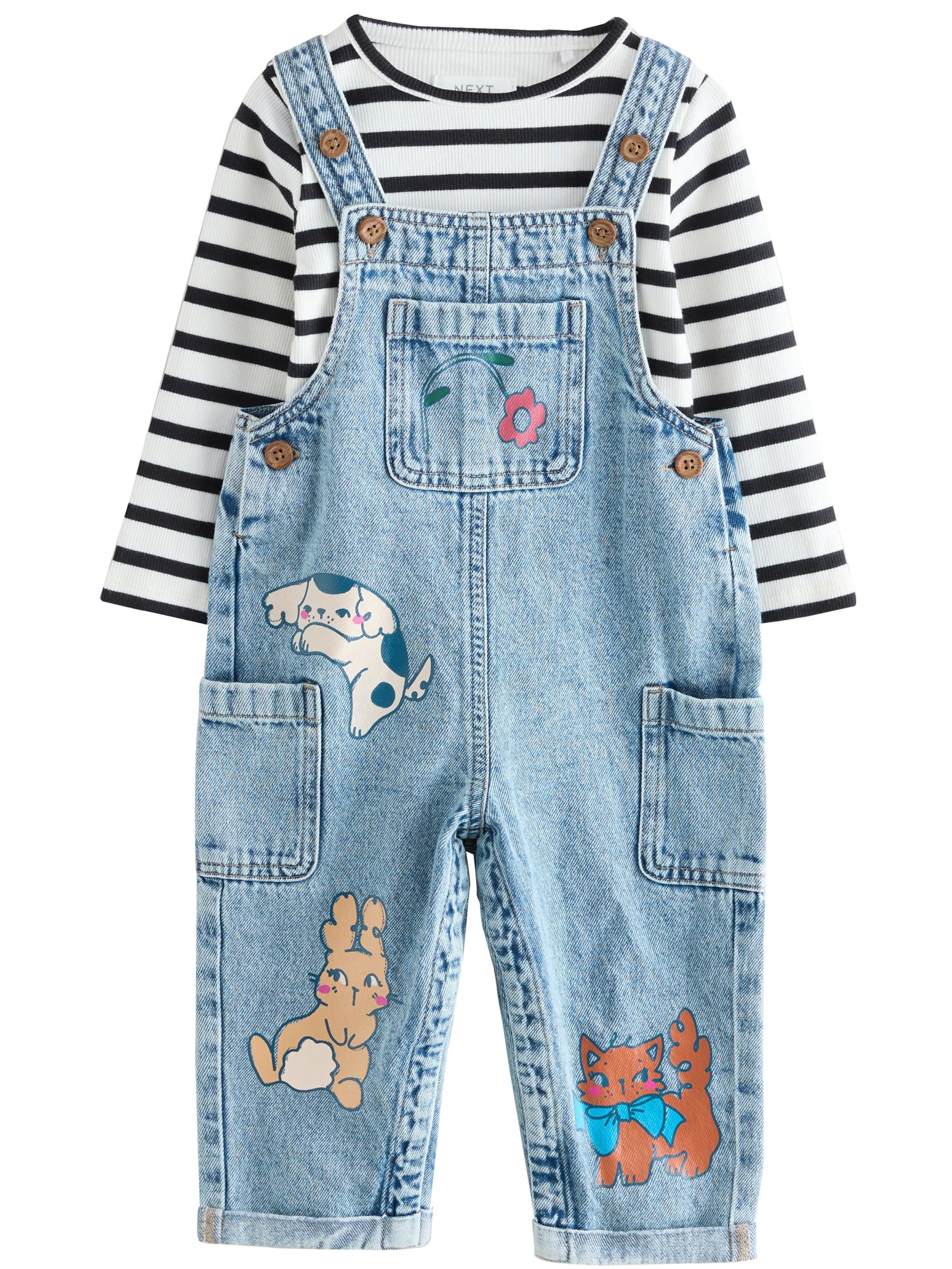 Next Zestaw w kolorze niebieski: przód