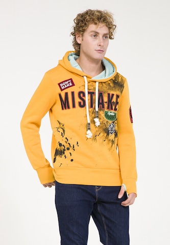 PLUS EIGHTEEN Sweater in Yellow: front