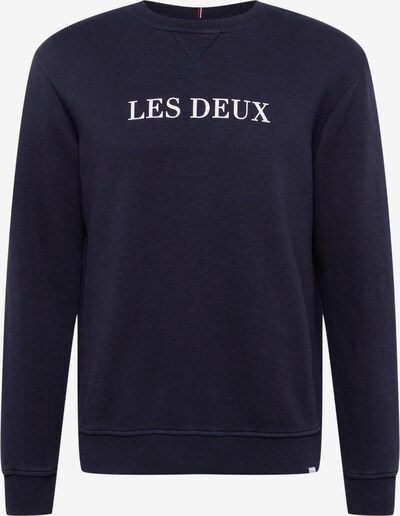 Les Deux Sweatshirt i nattblå / gentiana / vit, Produktvy