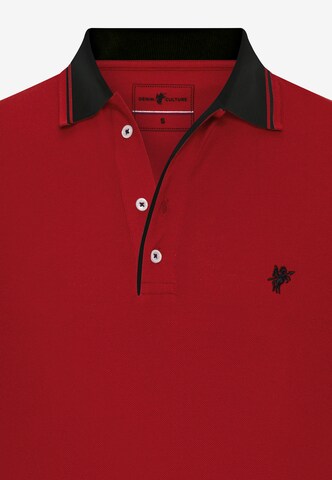 DENIM CULTURE - Camisa 'ZORAN' em vermelho