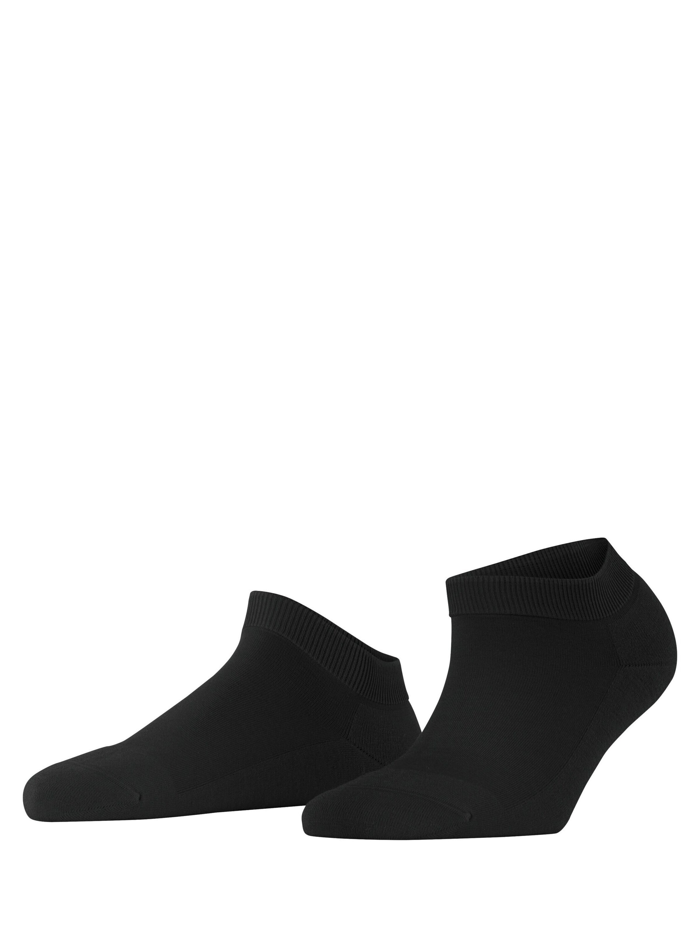 FALKE Füßlinge 'ClimaWool'‌‌‌‌‌‌ in Schwarz: Vorderseite
