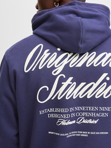 JACK & JONES Sweatshirt 'JORNORREBRO' in Blue