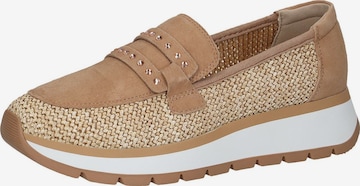 Chaussure basse CAPRICE en beige : devant