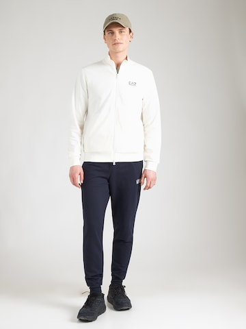 EA7 Emporio Armani Trenirka za tek | modra barva: sprednja stran
