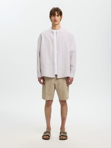 Regular fit Camicia 'SLHClay' di SELECTED in bianco