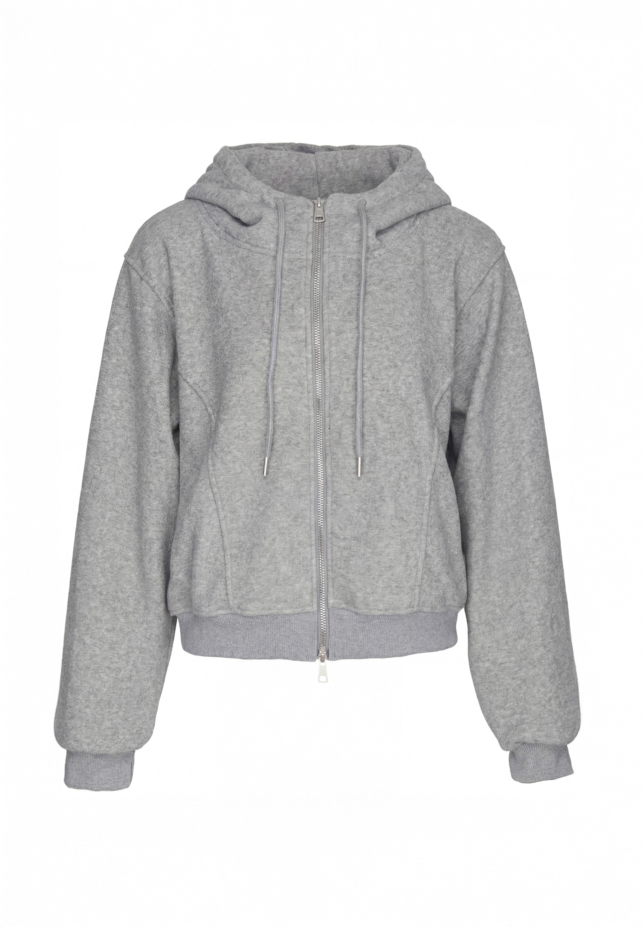 Veste de survêtement MYMO en gris : devant
