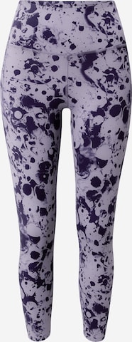 Pantalon de sport 'Meridian' UNDER ARMOUR en violet : devant