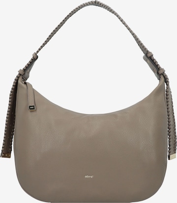 ABRO Shoulder Bag 'Merle' in Grey: front