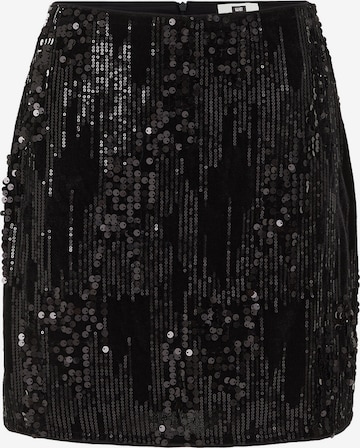 juoda WE Fashion Sijonas: priekis