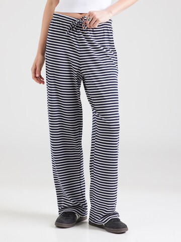PIECES Loose fit Pants 'PCSoffi' in Blue: front