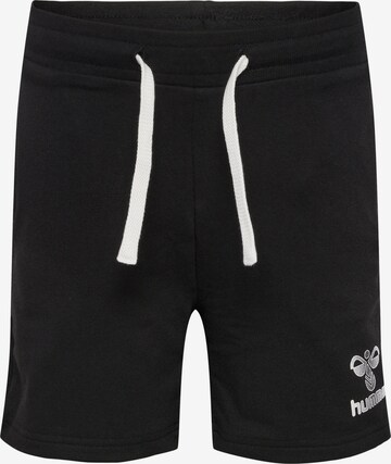 Hummel Regular Pants in Black: front