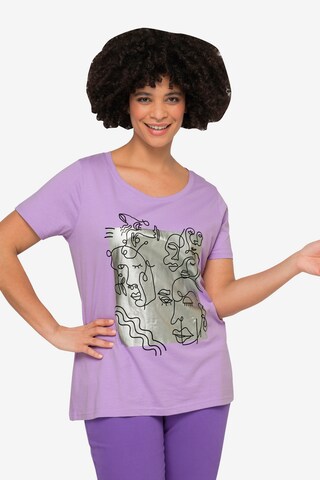 T-shirt Angel of Style en violet : devant