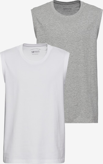 Man's World Shirt in Grey / White, Item view