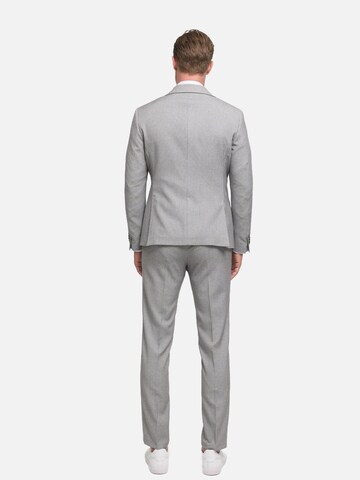 Zuitable Slim fit Pants 'DiSpartaflex SE' in Grey