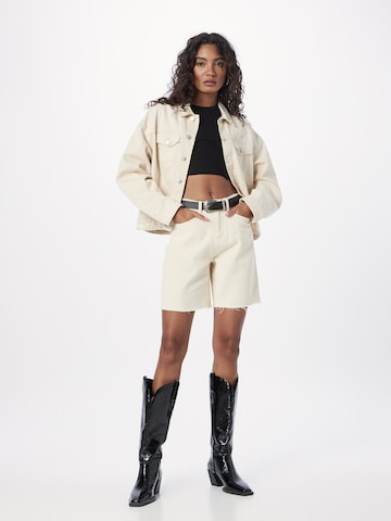 Nasty Gal Обычный Джинсы в Бежевый