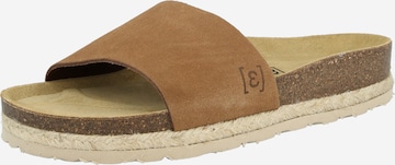 espadrij l´originale Mules 'COPINE' in Brown: front