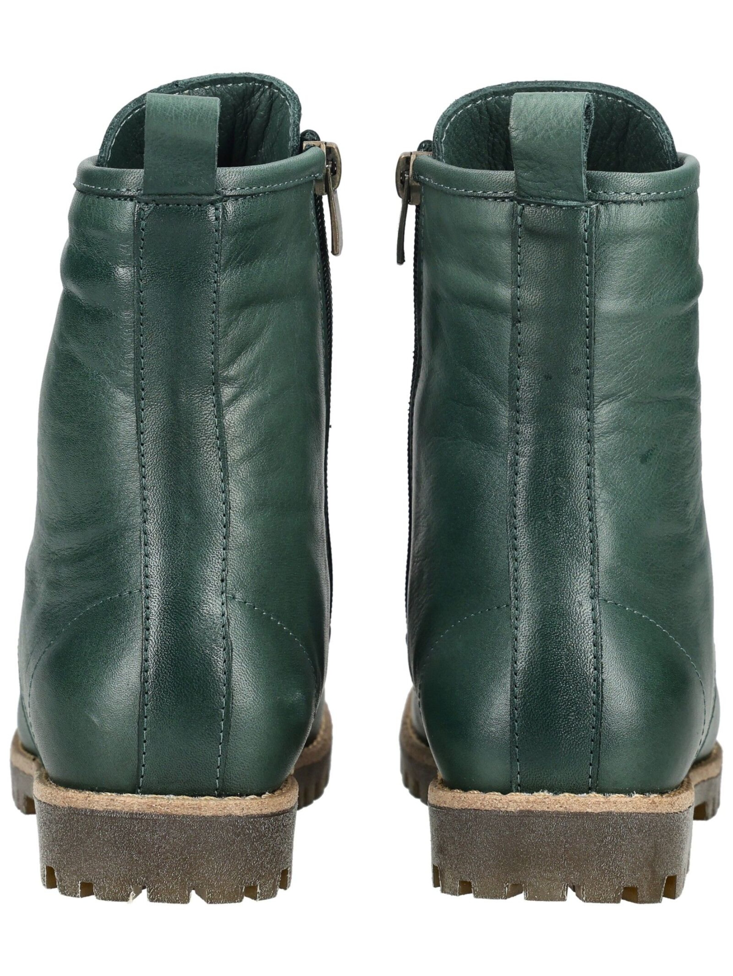 ANDREA CONTI Lace-up bootie in Green