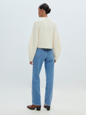 EDITED Sweter 'Martje' w kolorze beżowy
