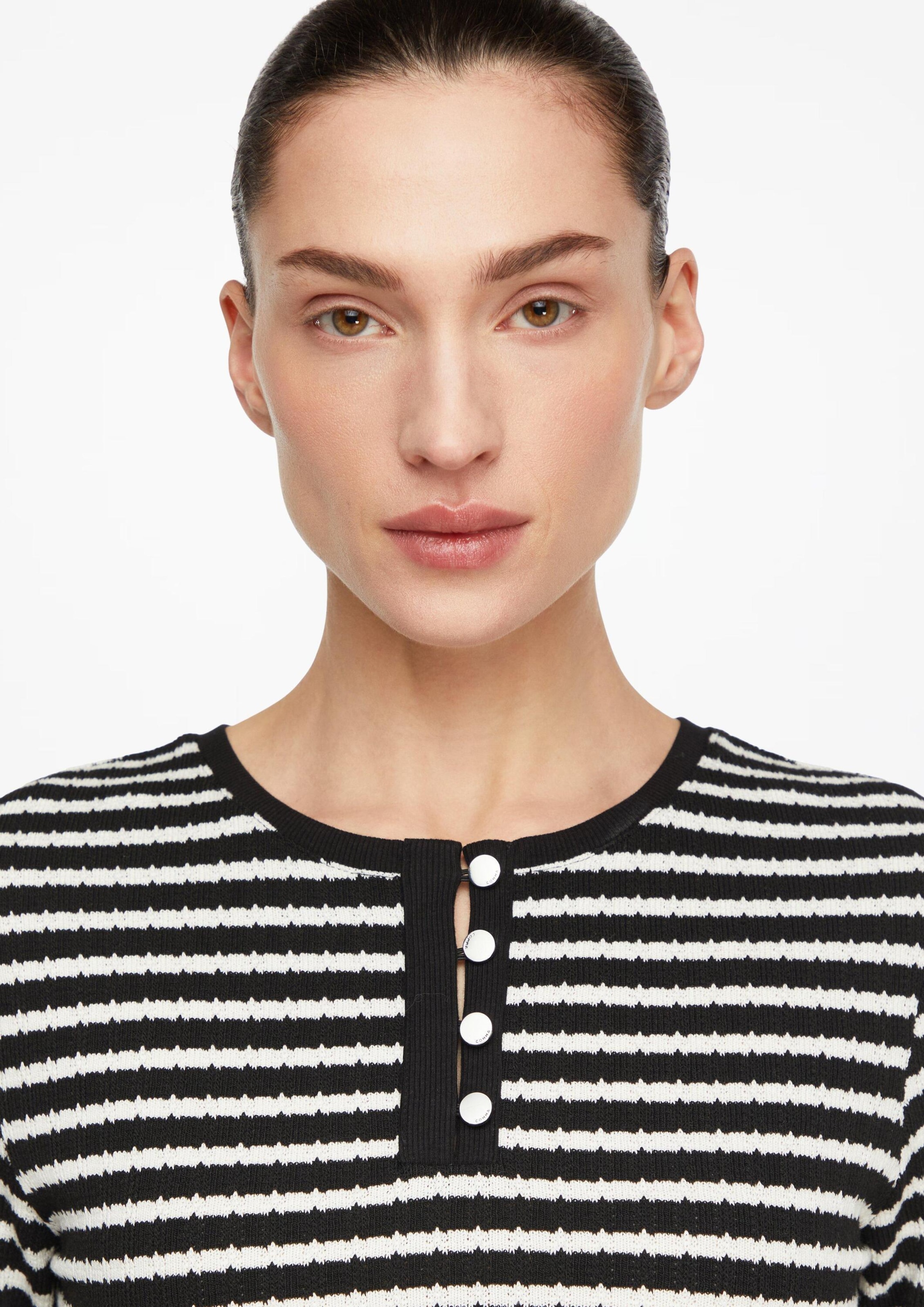 T-shirt COMMA en noir