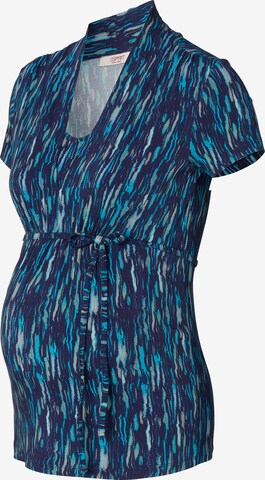 Esprit Maternity Bluse in Blau: predná strana