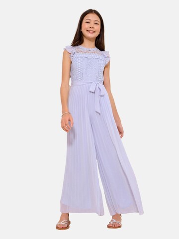 Lipsy Overall in Purple: front