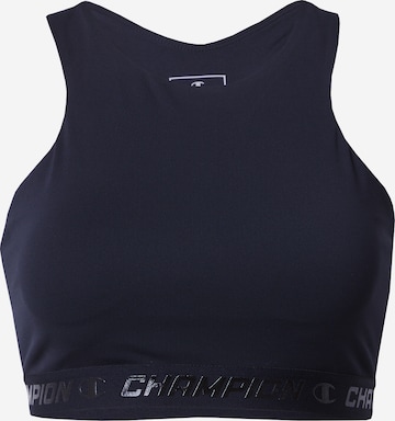 Champion Authentic Athletic Apparel Bustier Sport bh in Zwart: voorkant