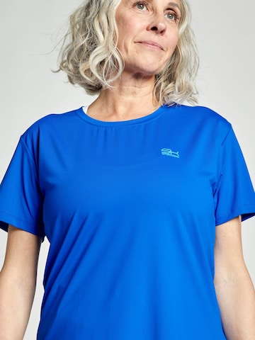 SPORTKIND Funktionsshirt 'Loose Fit Kurzarm'‌‌‌‌‌‌‌ in Blau