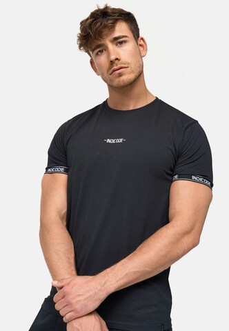 INDICODE JEANS Shirt 'Lutzy' in Black