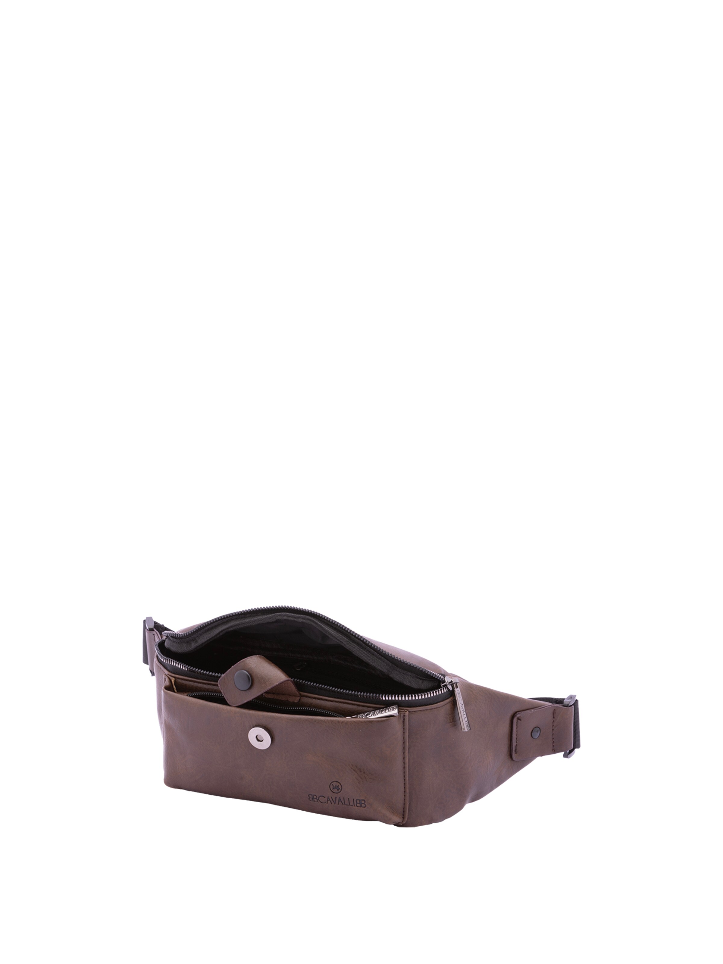 Marsupio 'Marsupio B Cavalli uomo poliestere con zip e tasche' di B. Cavalli in beige