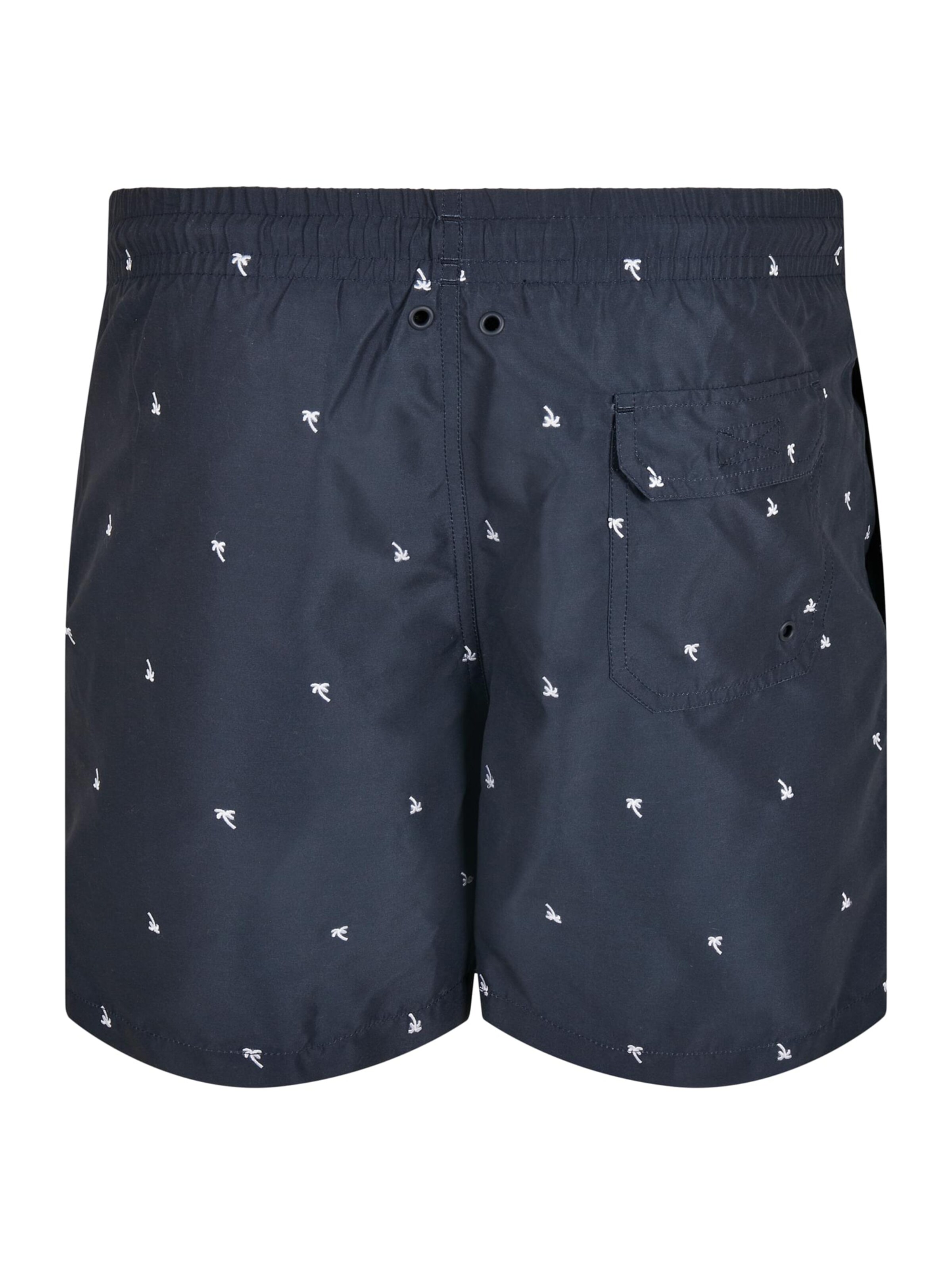 Urban Classics Badeshorts i blå