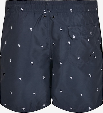 Urban Classics Zwemshorts in Blauw