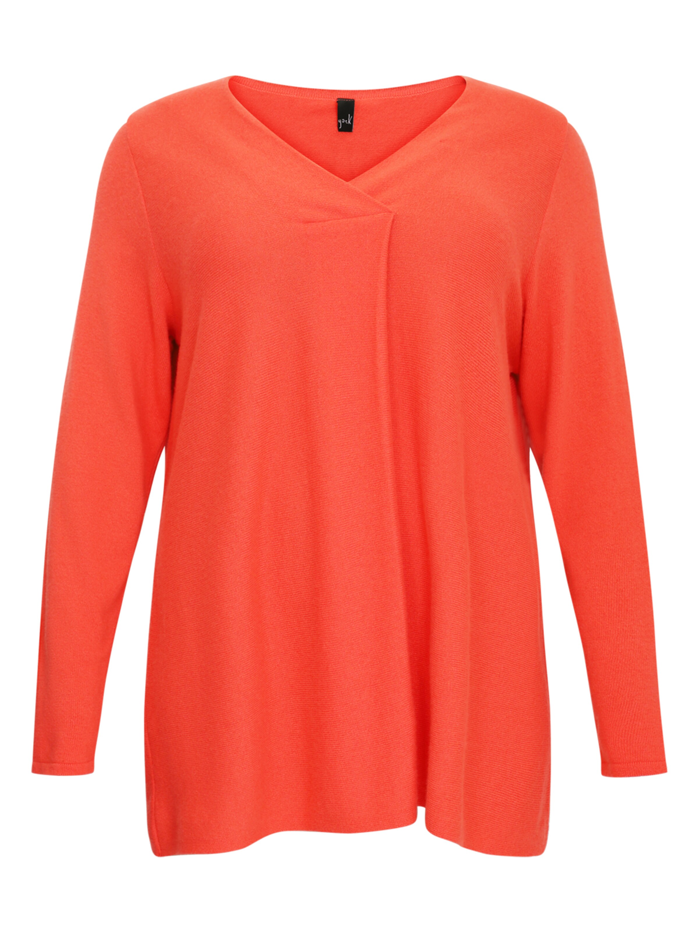 YOEK Trui in Oranje: voorkant